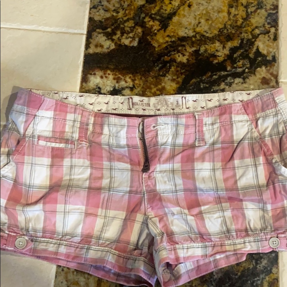 Plaid shorts